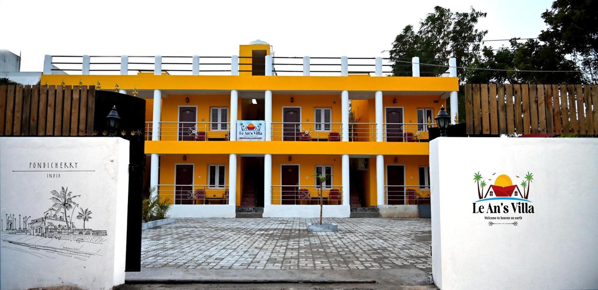 Le An'S Villa Kottakuppam Buitenkant foto